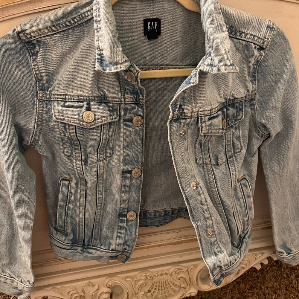 GAP Faded Blue Denim Jacket